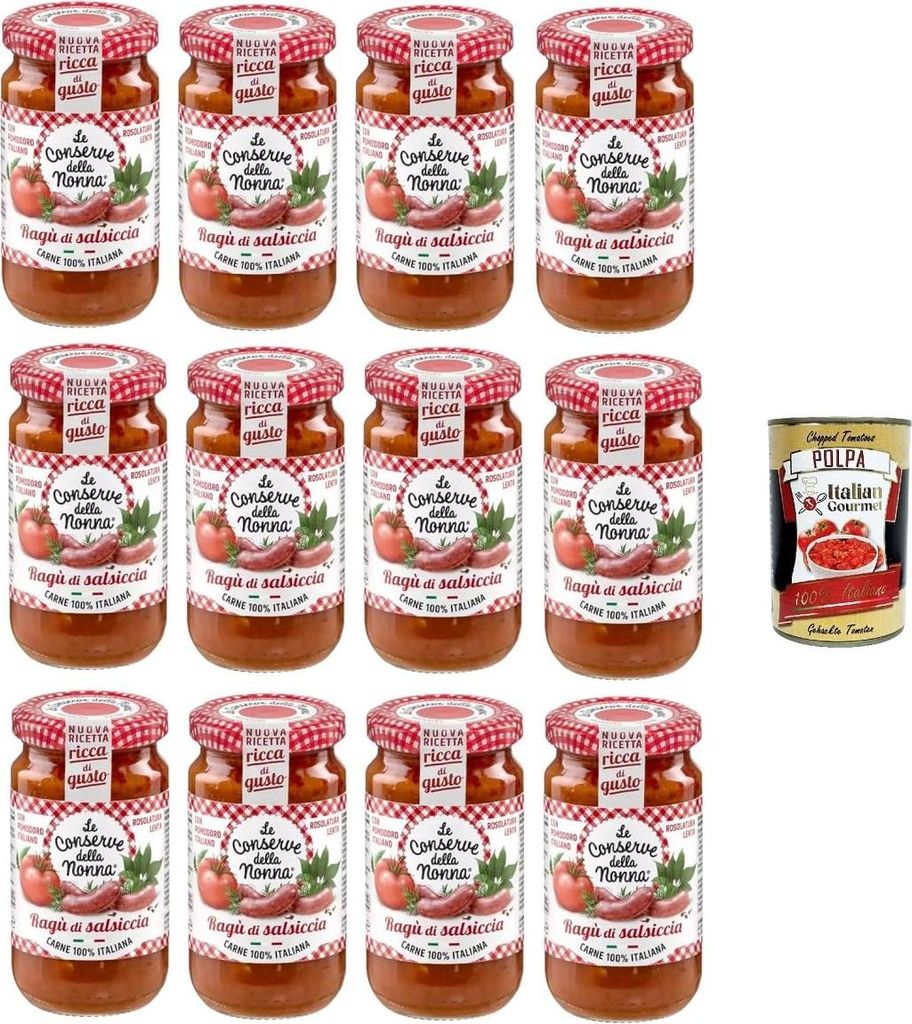 Le Conserve della Nonna- Sugo Ragù di Salsiccia Produktbild 