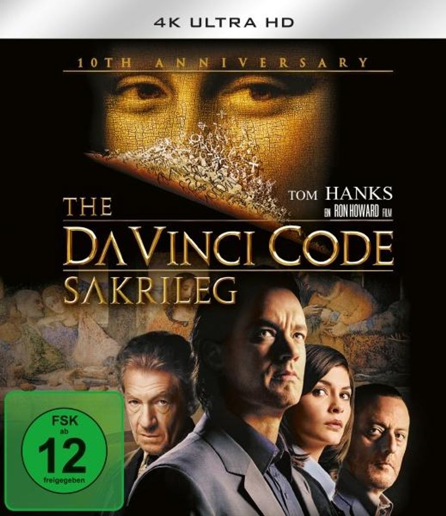 The Da Vinci Code - Sakrileg (Anniversary Edition) (4K-UHD)