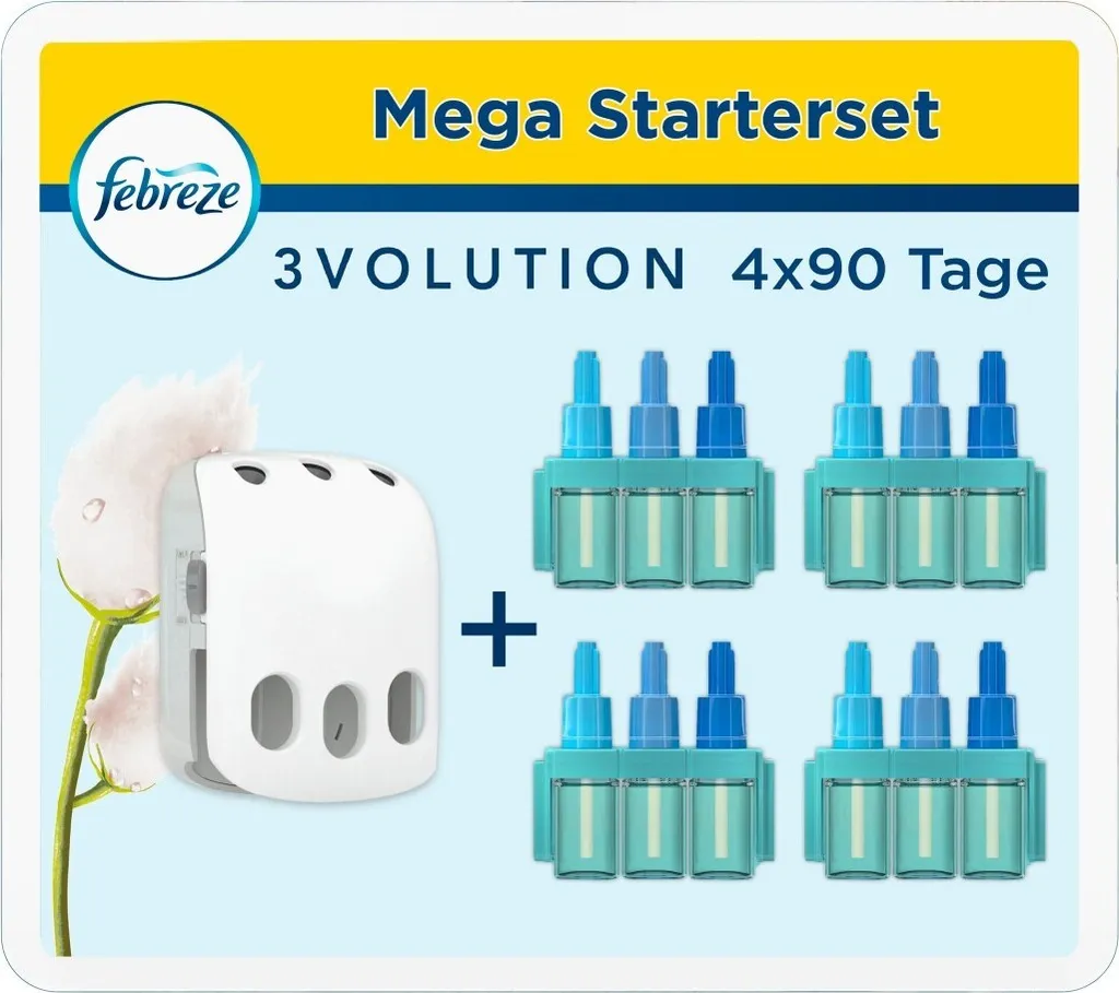 Désodorisant Électrique Febreze Prise pour Maison Parfum Frais 80ml