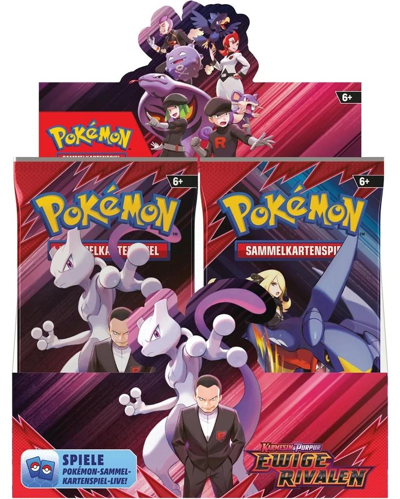Pokemon Ewige Rivalen Booster Box KP14 Deutsch Zdjęcie produktu 