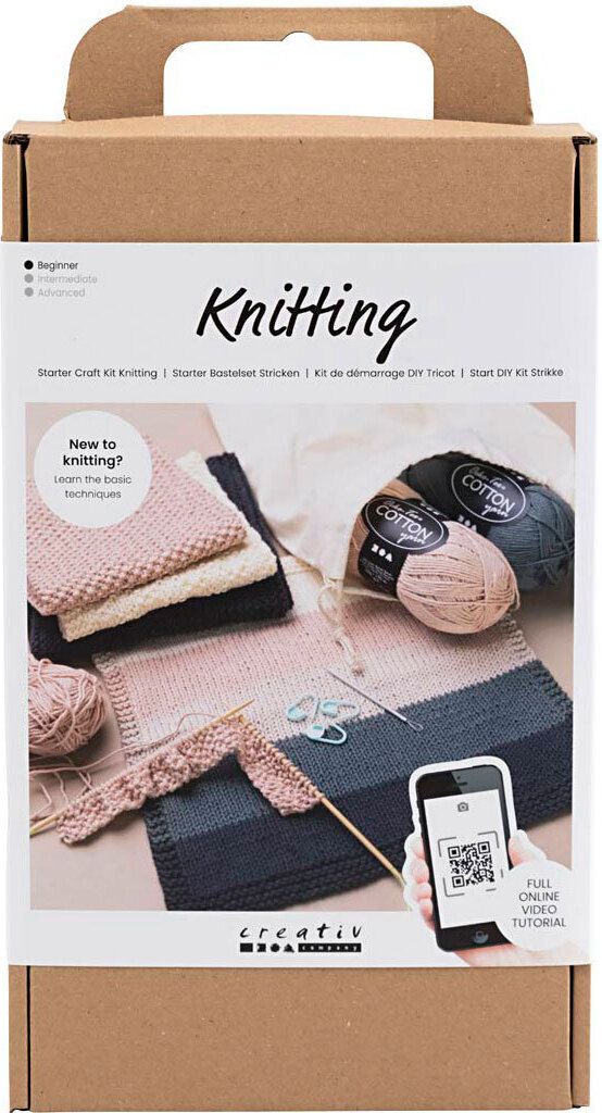 Creativ Company CC Starter-Set Stricken lernen Produktbild 1