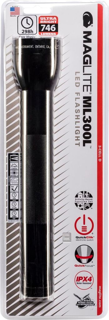 Torcia Maglite ML300L 3 D-Cell Immagine del prodotto 