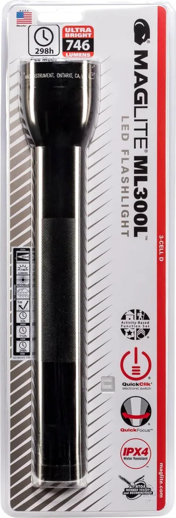 Torcia Maglite ML300L 3 D-Cell