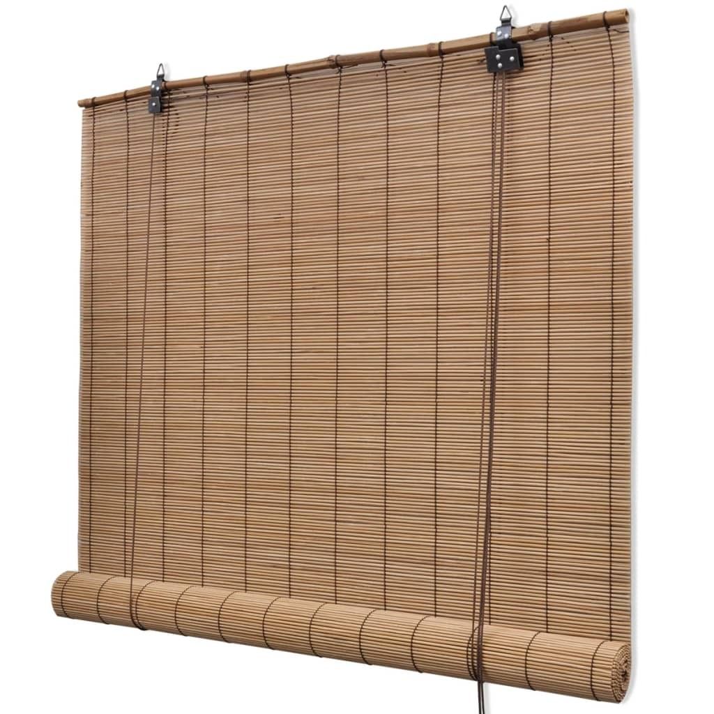 “2026 Modern“ Bambusrollos 2er-set - 120x220cm Braun - Designermöbel 268593 - Rollos