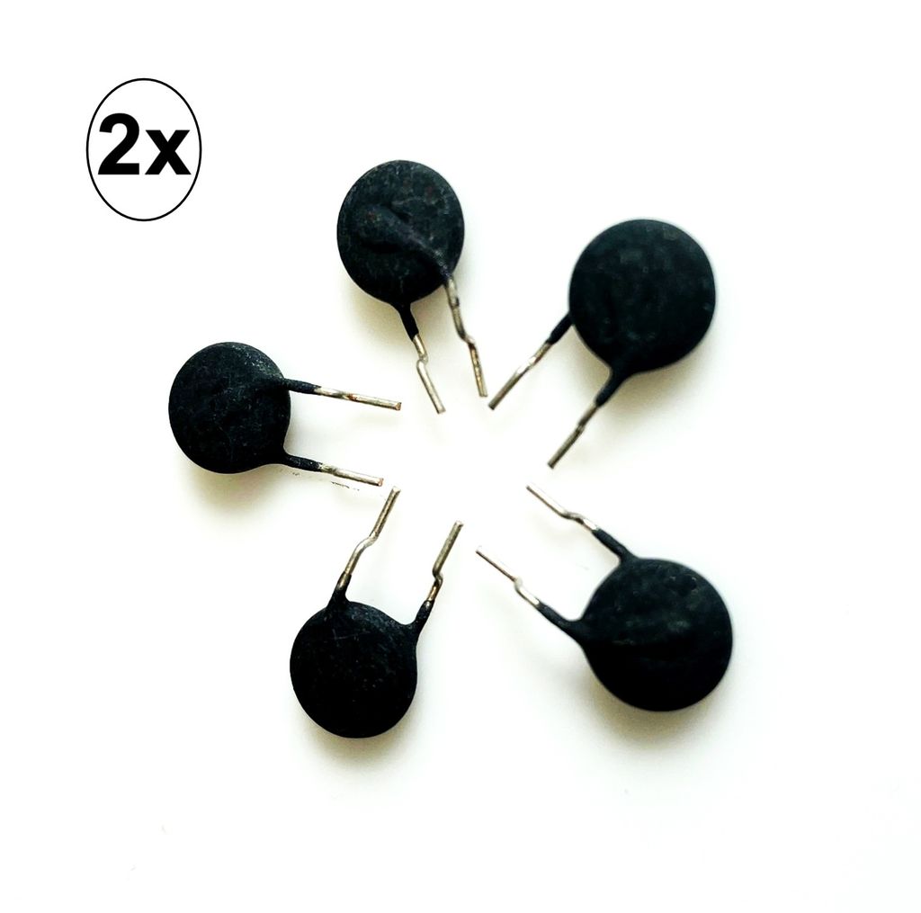 2x NTC Thermistor B57464S509M 5Ohm 20% 9mm Einschaltstrombegrenzer #712982