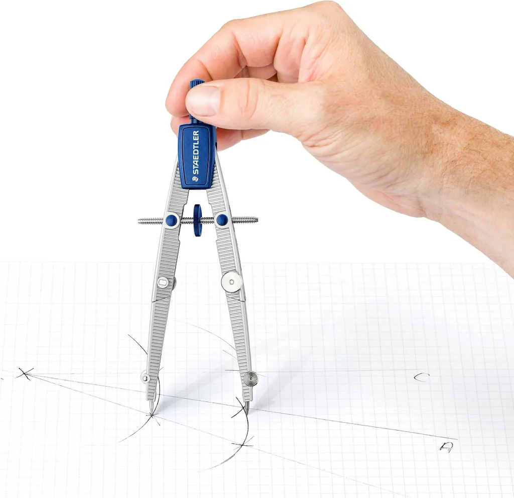 Compas Staedtler Noris Club 550 01 de précision pour dessin technique - 2