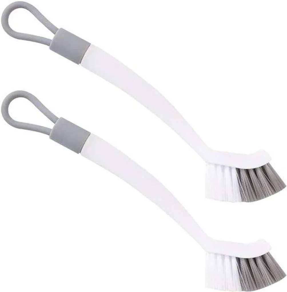 Lot de 2 brosses à récurer les casseroles avec corps céramique résistant