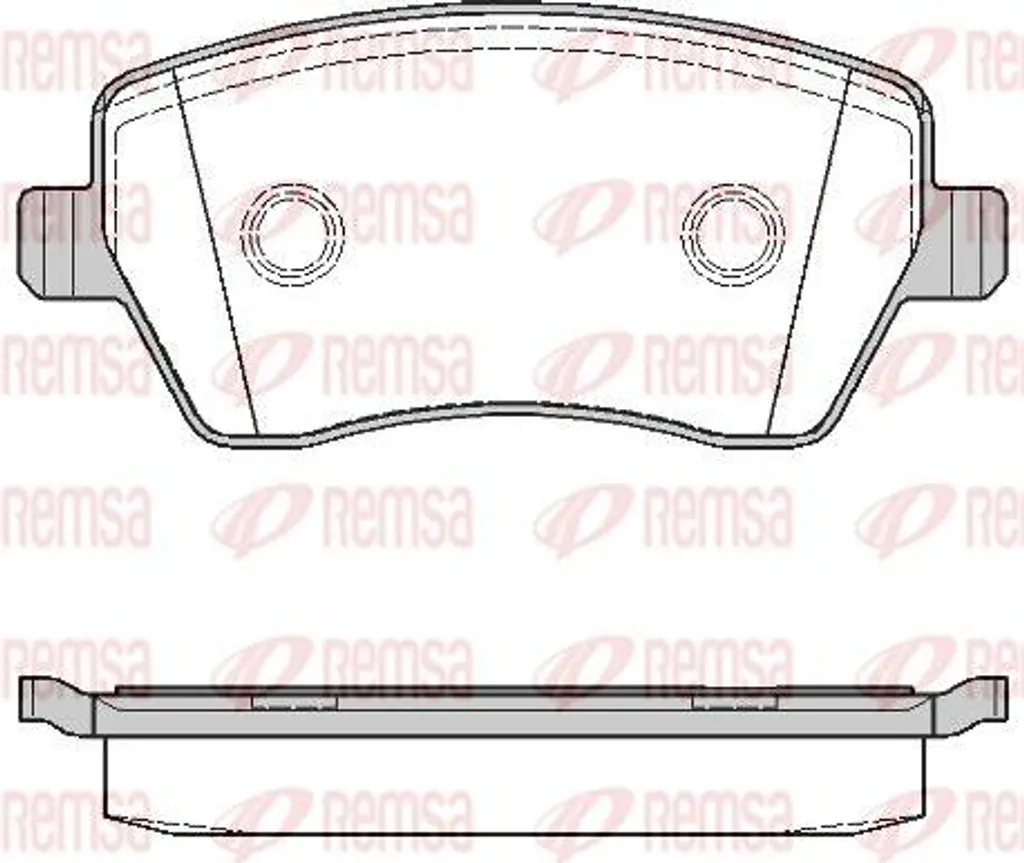 Plaquettes de Frein Haute Performance REMSA pour Dacia Duster et Sandero