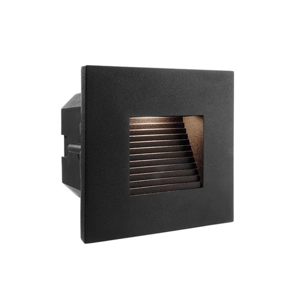 Abdeckung schwarz eckig für Light Base II COB Outdoor