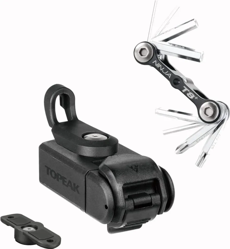 Clé Multi-usage Topeak Ninja Master+ T8 pour Réparer Votre Vélo Partout