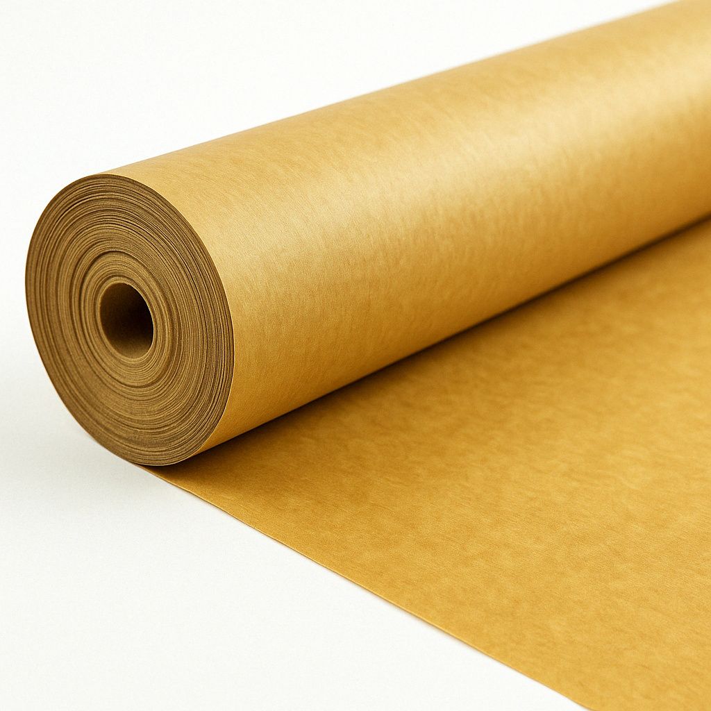 Papier do pieczenia brązowy – 38 cm × 50 m, odporny na Zdjęcie produktu 