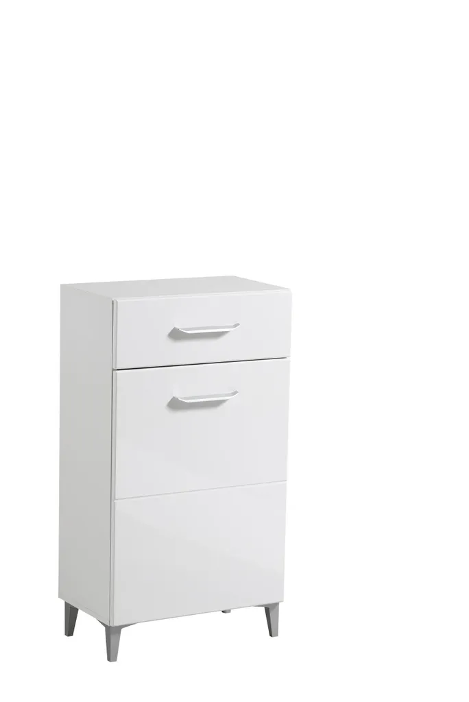 Organisateur de chaussures Cacak pour Entrée et Couloir - Blanc Mat