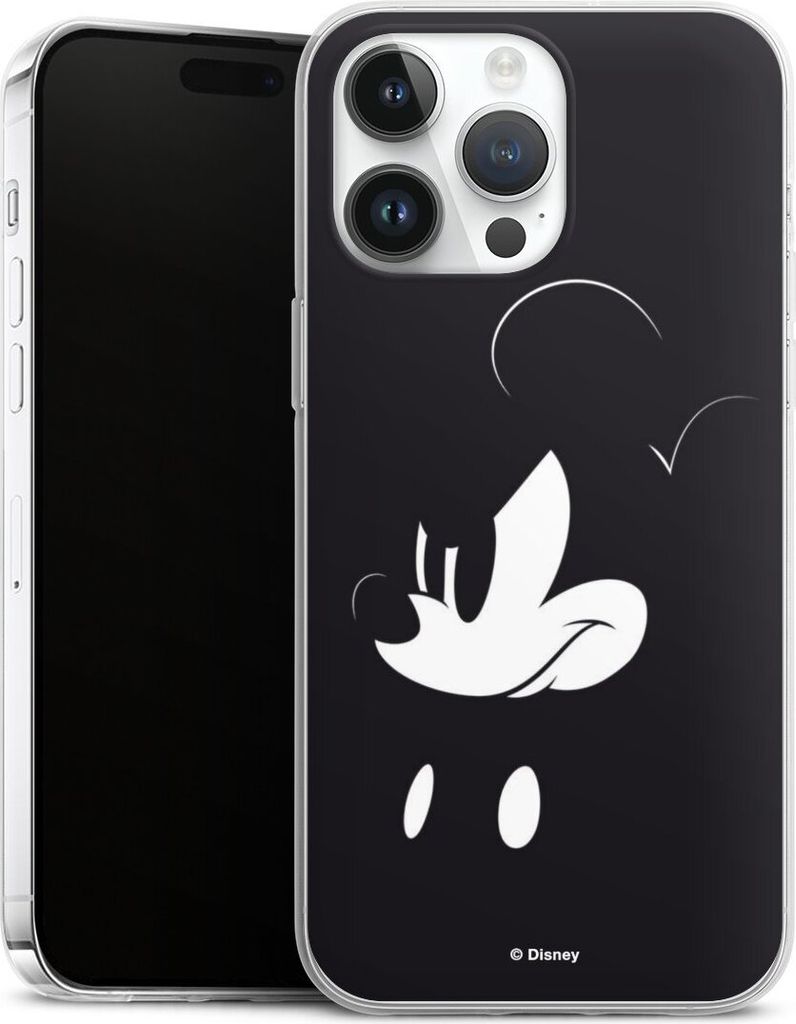DeinDesign Slim Hülle für Apple iPhone 14 Pro Max Silikon Case Ultra Dünn Handyhülle Disney Mickey Mouse Offizielles Lizenzprodukt