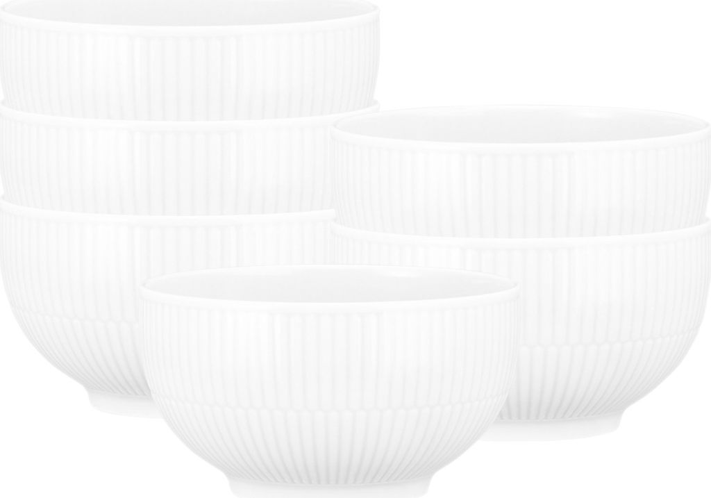 Seltmann Weiden Amina weiß Müslischalen 6er Set Produktbild 