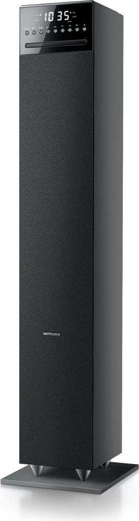 Muse M-1350BTC, Vežový zvukový systém, Čierna, Predné, Obrázok produktu 