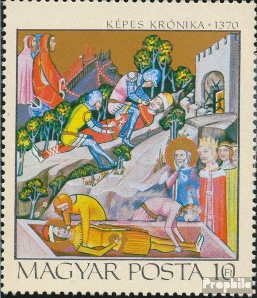 Briefmarken Ungarn 1971 Mi 2718A (kompl.Ausg.) postfrisch Miniaturen