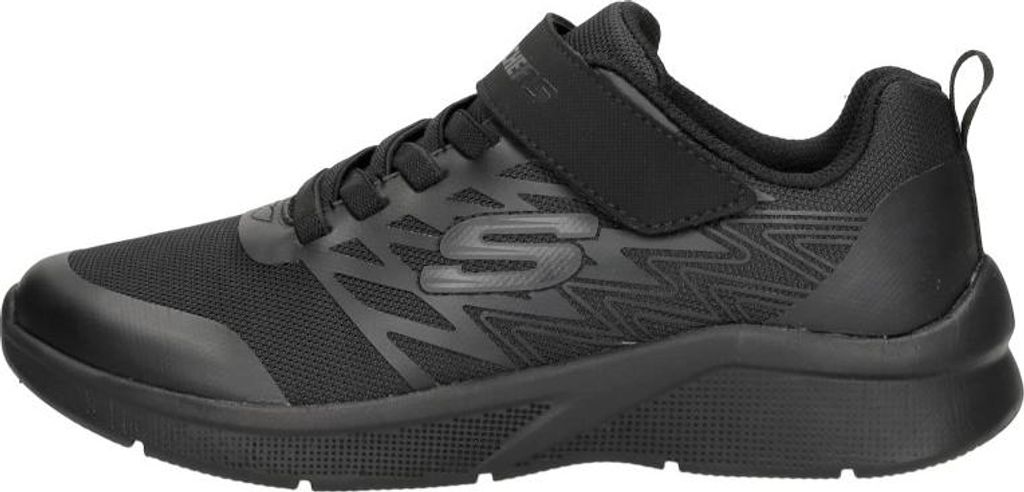 Skechers Microspec - Texlor  Klittenband Laag - Zwart - Produktbild 