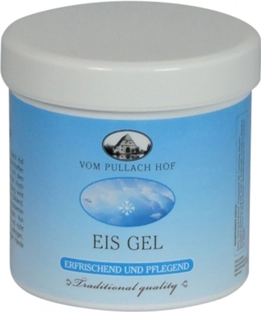 Eis Gel mit Menthol Feuchtigkeitscreme vom Pullach Hof 250 Produktbild 