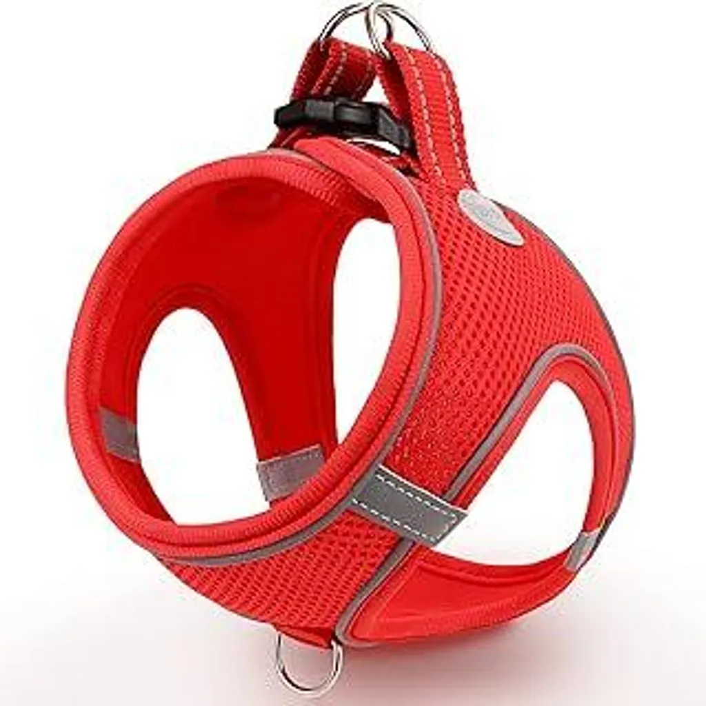 Pettorina Riflettente Joytale M Rossa: Sicurezza Massima per il Tuo Cane