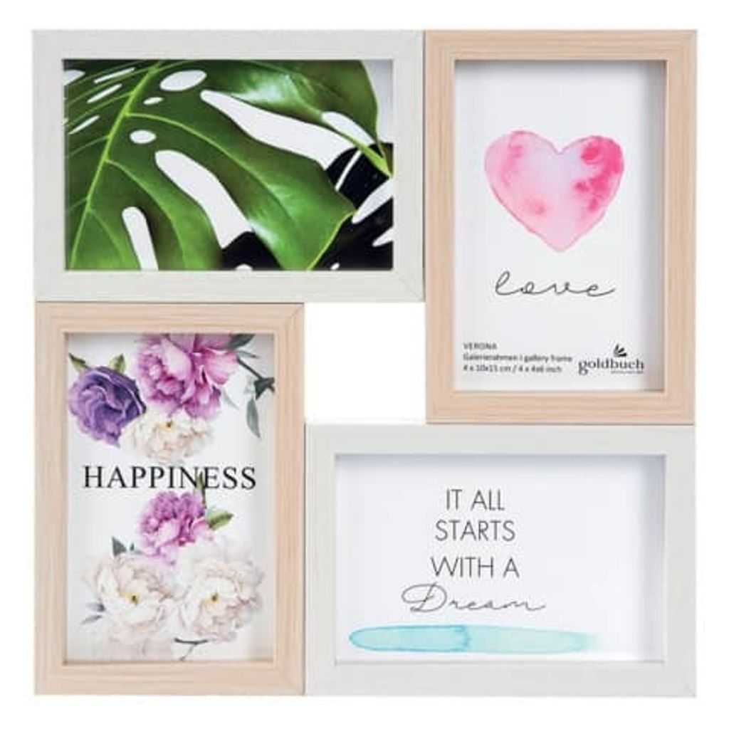 Goldbuch Galerierahmen Verona weiß|natur