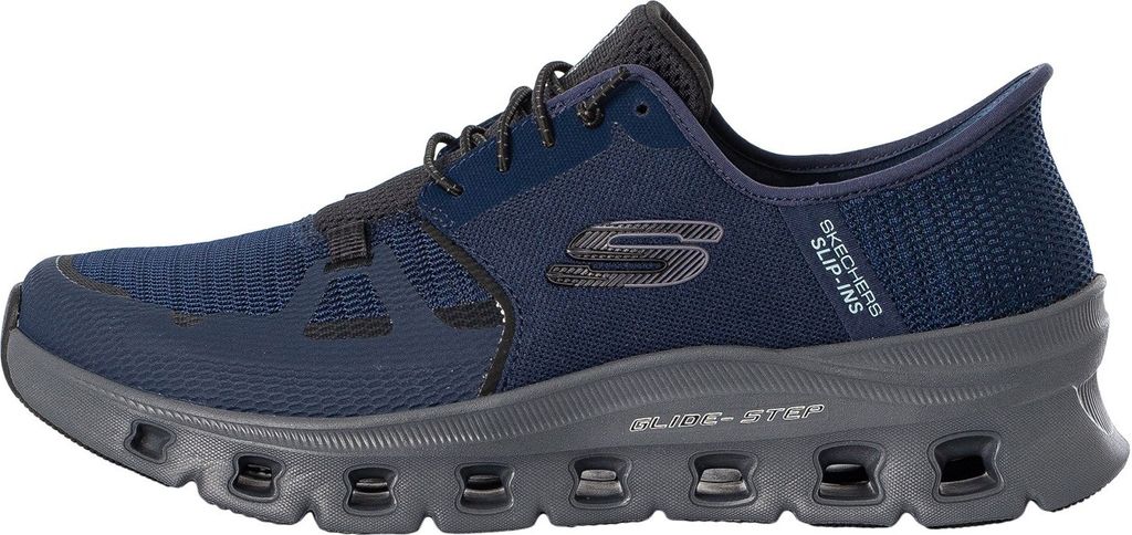 Skechers Herren Halbschuh GLIDE STEP blau Größe EUR 42 Produktbild 