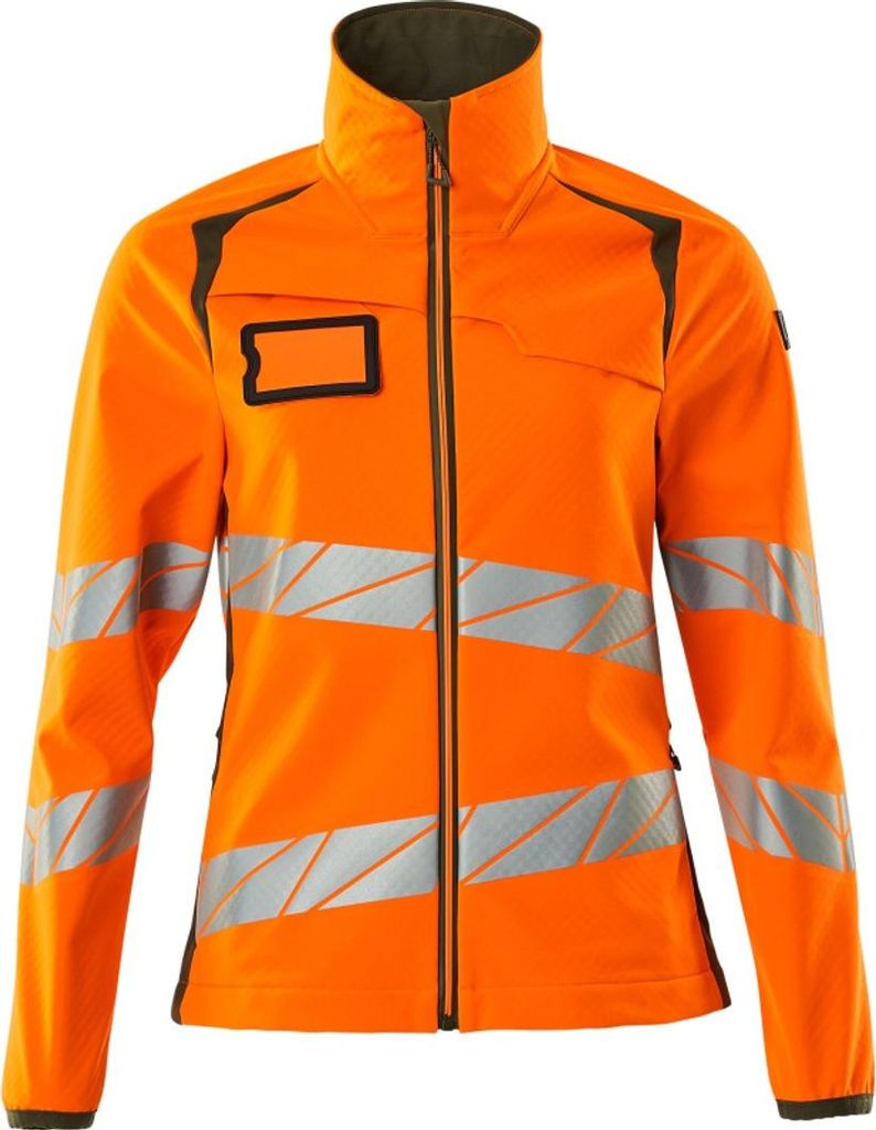Mascot MASCOT Damen-Softshelljacke 19012-143 Gr. 4XL hi-vis orange/moosgrün
