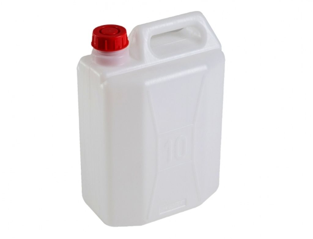 Kanister ICS M82210, 10 litrov, bez ventilu, biely Obrázok produktu 