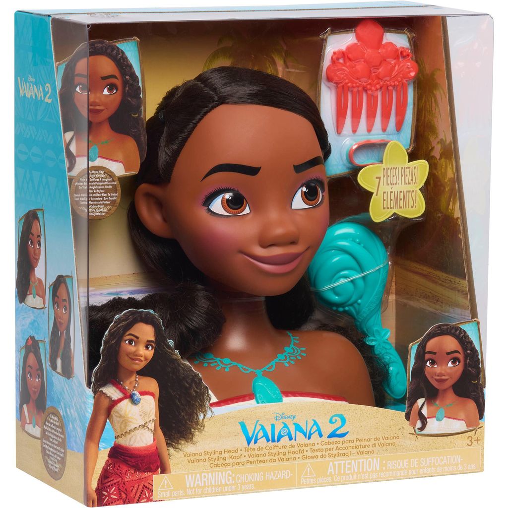 Just Play Disney Princess - Vaiana Styling Head, Schmink- Produktbild 