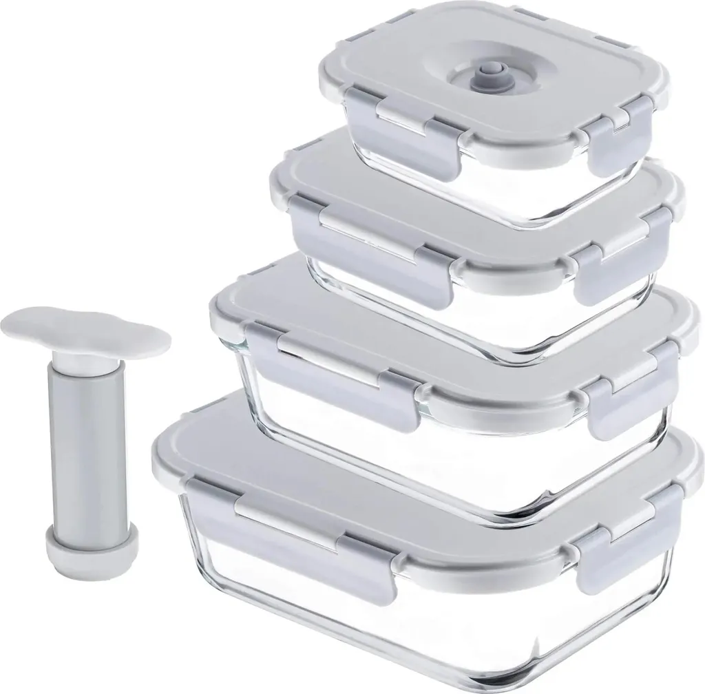 Contenitore per alimenti in vetro borosilicato - Contenitore per alimenti - Contenitore per alimenti - FCM