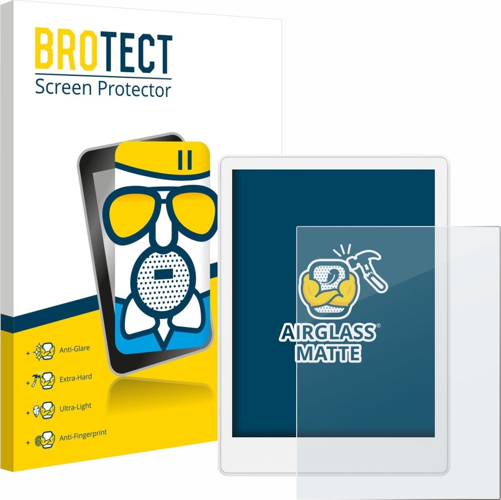 BROTECT Entspiegelungs Schutzglas für Meebook M8 7.8" Schutzfolie Panzer Folie Glas Display Schutz matt
