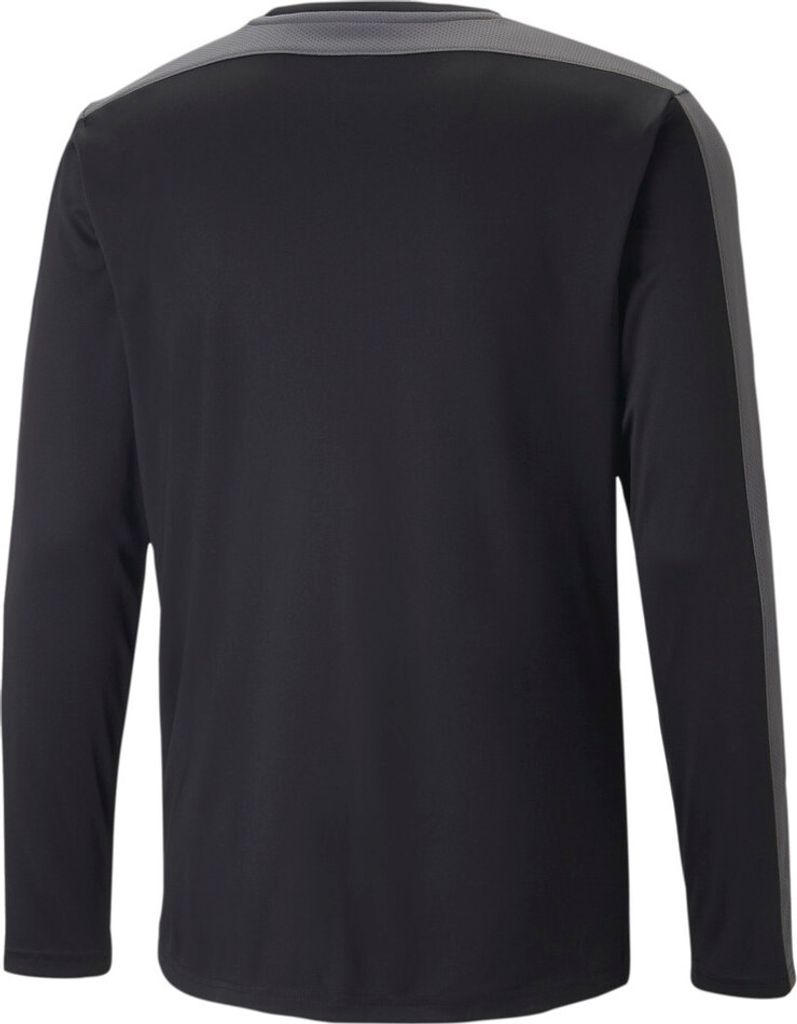 Puma Fit Langarm Trainingsshirt Herren schwarz grau Gr S