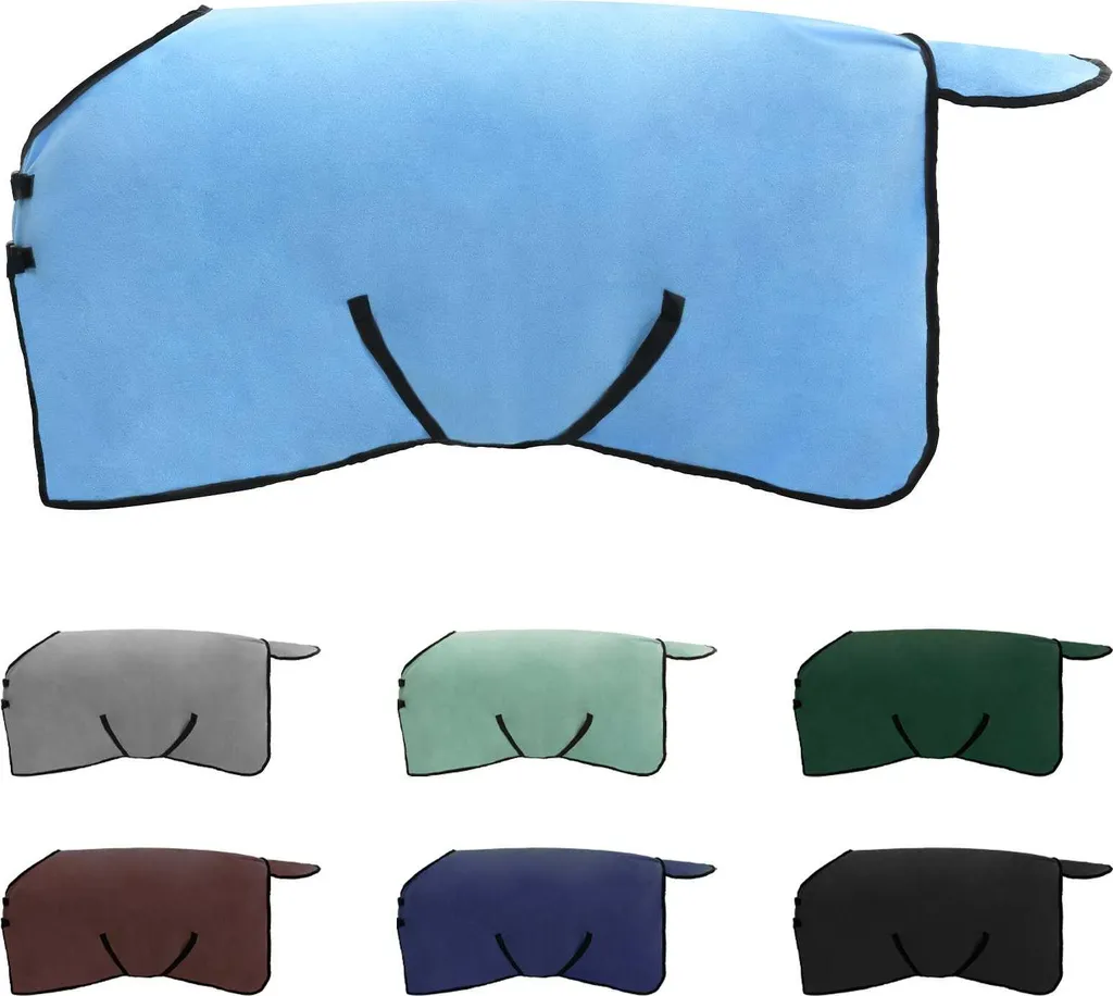 Coperta Cavallo vidaXL Aqua Poliestere | Eleganza e Protezione Esterna