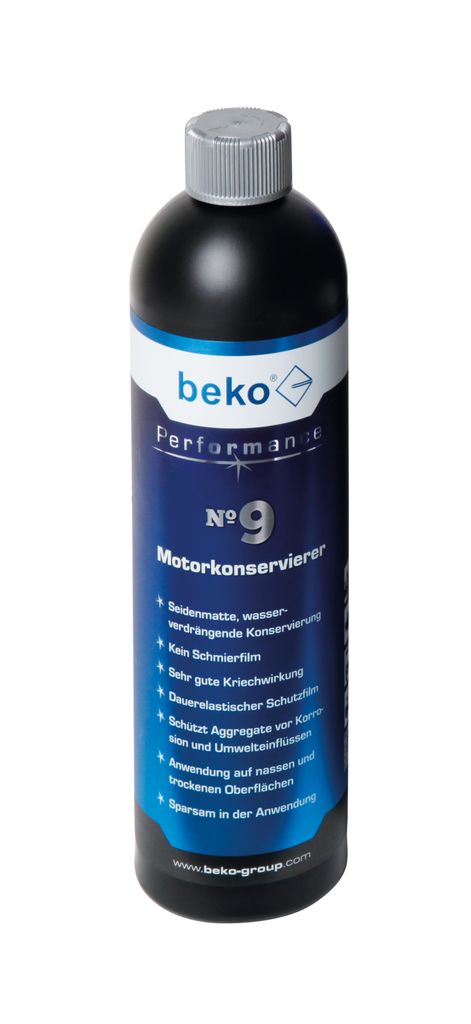 beko Performance No. 9 Motorkonservierer 750 ml Flasche P9-000-75
