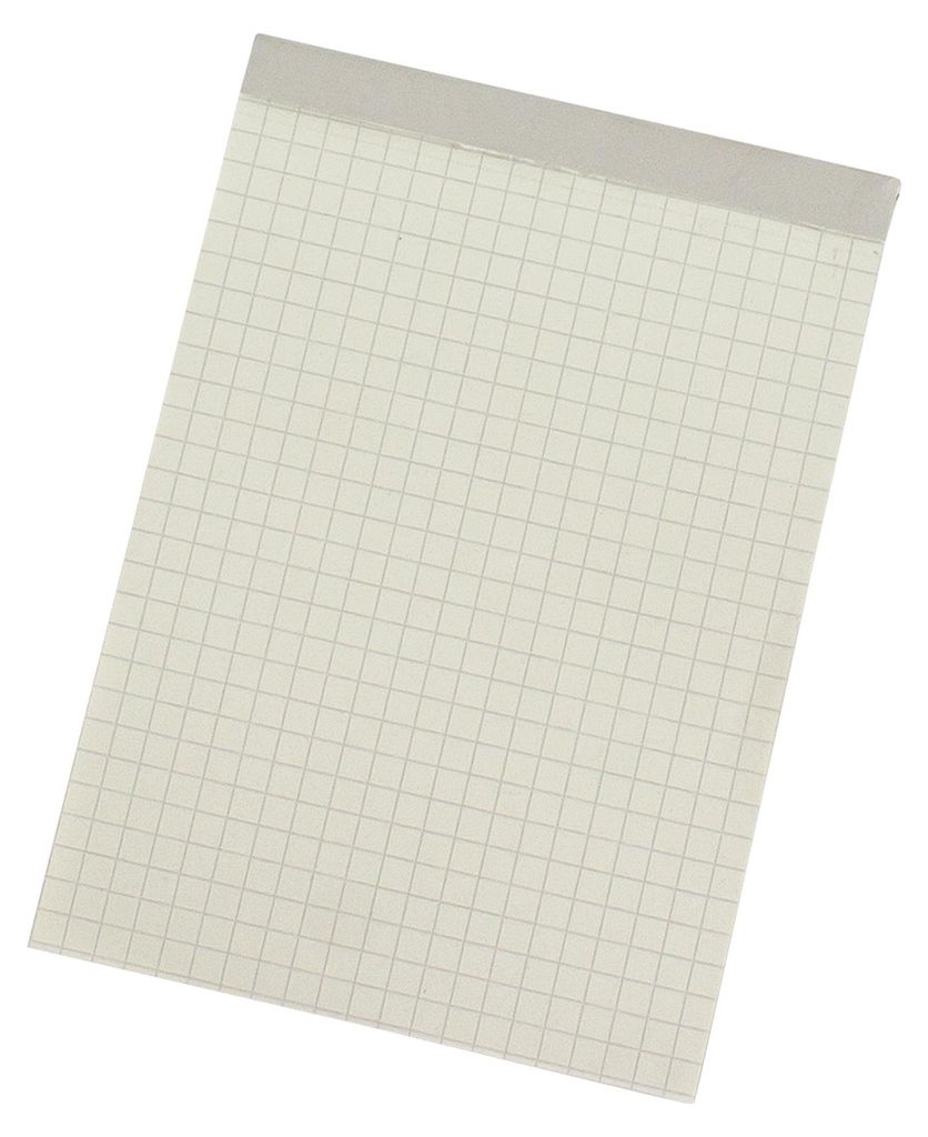 Notizblock 1252 DIN A6 RC 60g kariert 50 Blatt weiß Packung mit 10 Stück