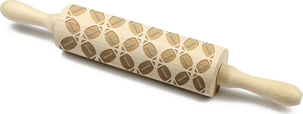 Spruchreif Mattarello per bambini con incisione | Mattarello per bambini | Cottura | Mattarello per biscotti | Utensile per pasticceria | Rotolo in legno | Regalo per bambini | Cuocere con i bambini