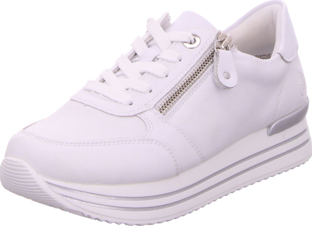 Remonte Damenschuhe Für lose Einlagen Schnürer Weiß Freizeit, Schuhgröße:41 EU