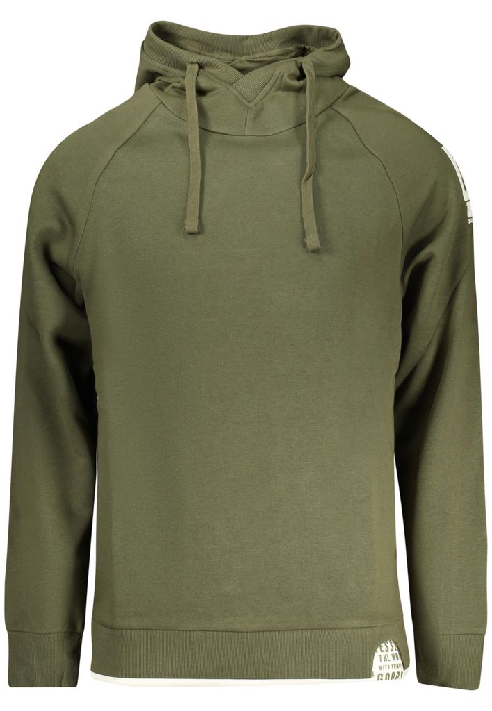 RIFLE Herren-Sweatshirt mit Reißverschluss, grün Produktbild 