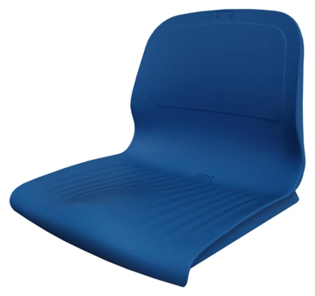 Siège de pilote bateau bleu et multicolore Spark CR M4 en PVC