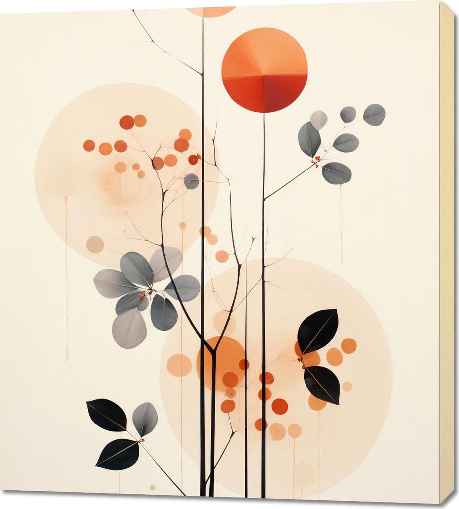 Bild 90x100cm Herbstmelodie