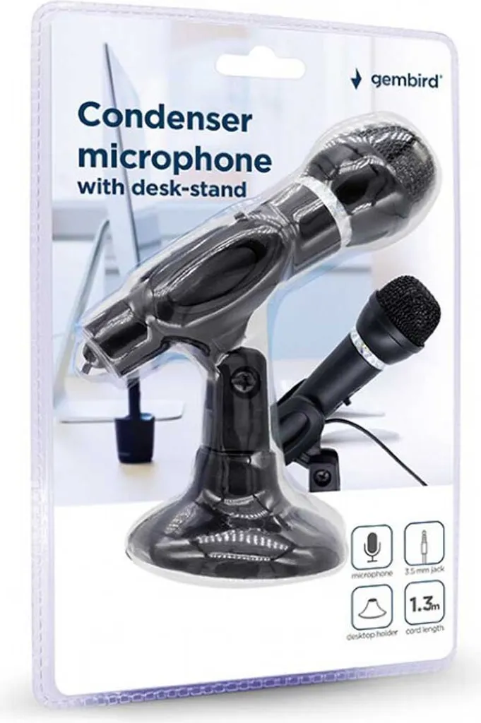 Gembird MIC-D-04 Microfono Desktop per Videoconferenze e Smart Working - 3