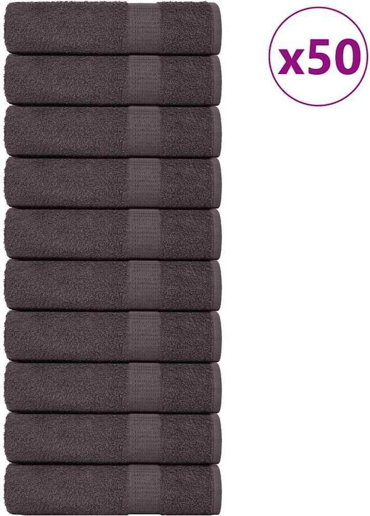 Handtücher FROGN 50 Stk. Anthrazit 50x100 cm 360 g/m²