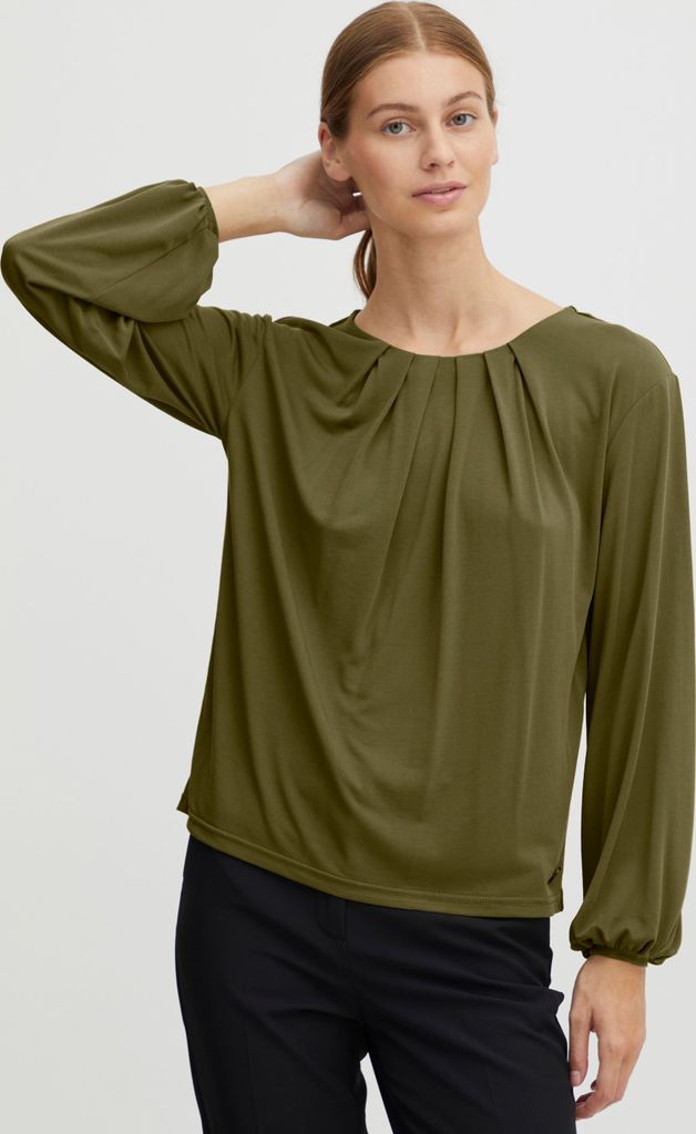 OXMO OXHal - 21800112ME Damen Bluse Langarm