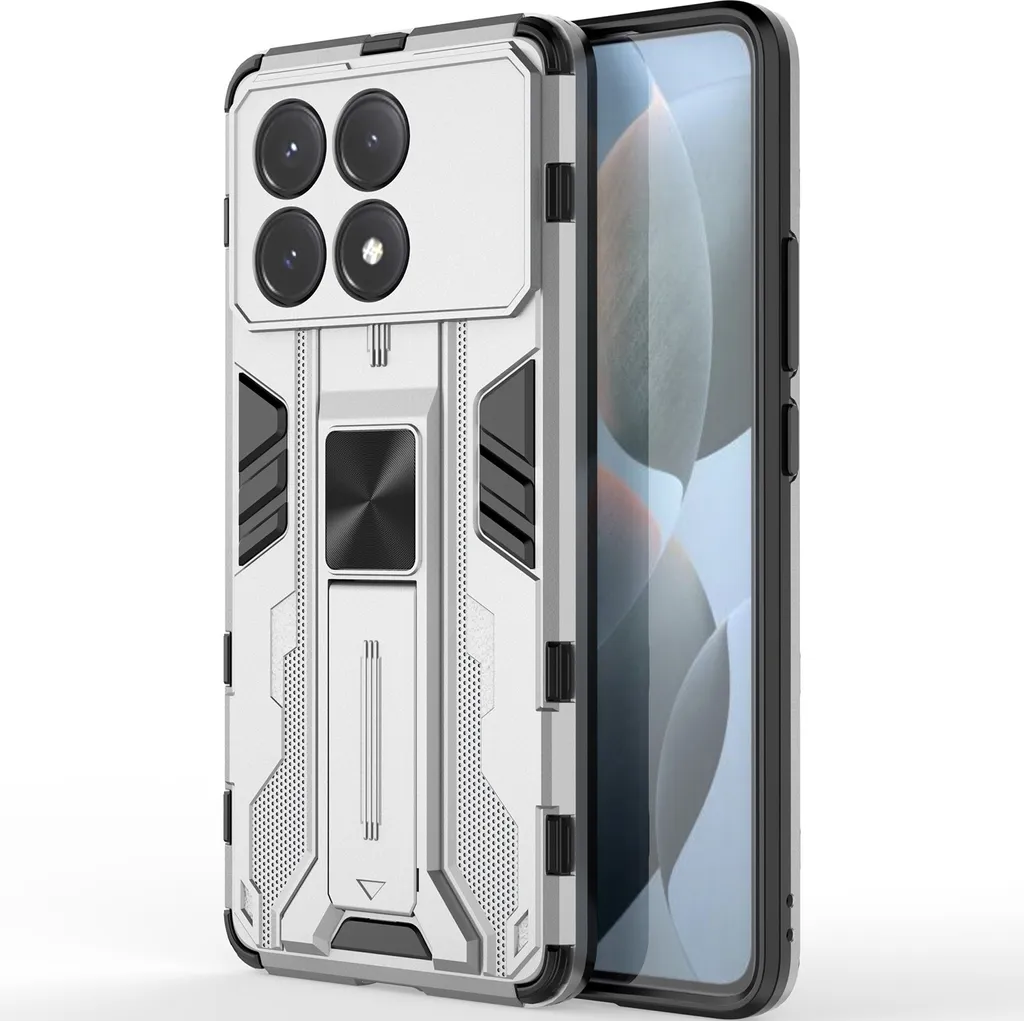 Cover Xiaomi Poco X6 Pro Argento - La Corazza per il Tuo Redmi K70E