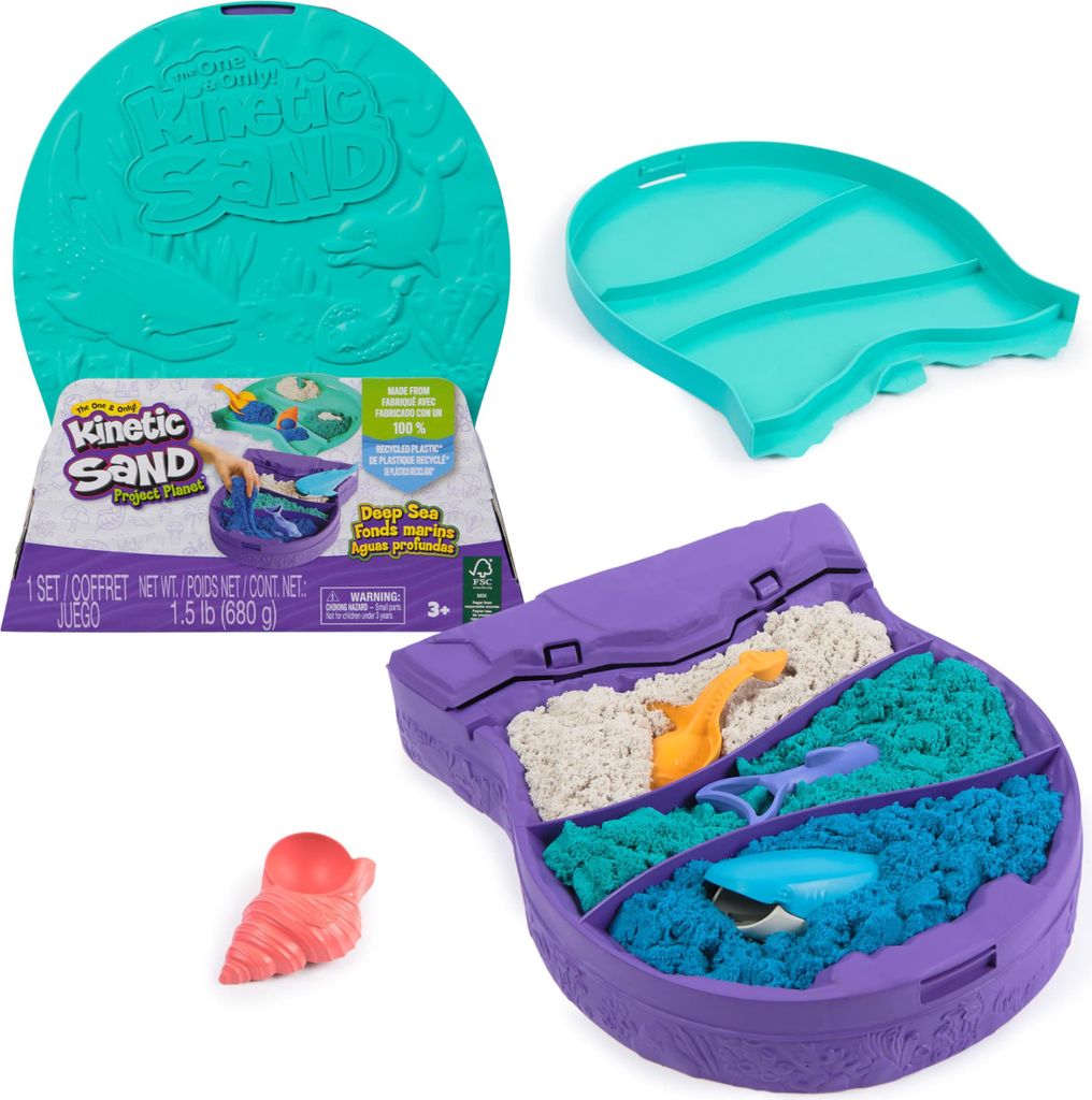 Spin Master|Amigo|Kinetic Sand Kinetic Sand Eco - Deep Sea Dive