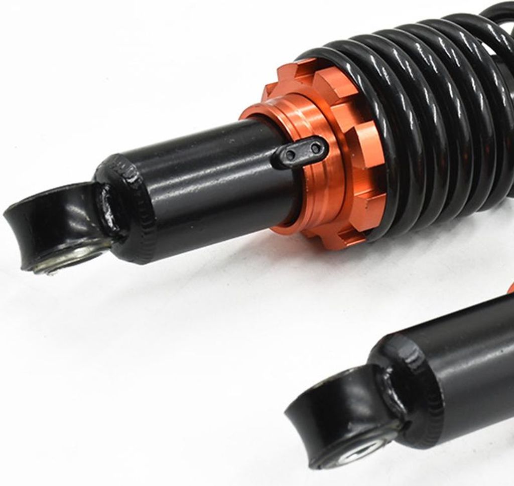 2 Stück Motorrad-Stoßdämpfer hinten, Universal-Aufhängungsdämpfer für Elektro-Motorräder, Roller, 25 cm