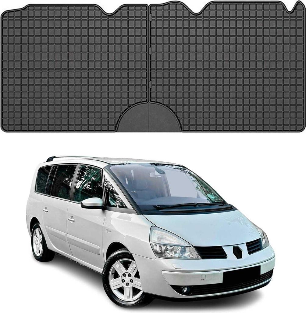 2002-2014 Renault Espace 3 .Sitzreihe Fußmatten Gummi Produktbild 