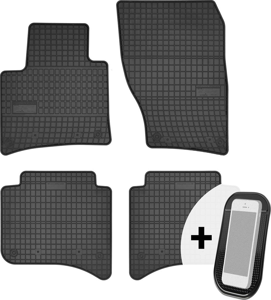Gummimatten Auto Fußmatten Automatten Passgenau 4-teilig Set - passend für Porsche Cayenne III ab 2017