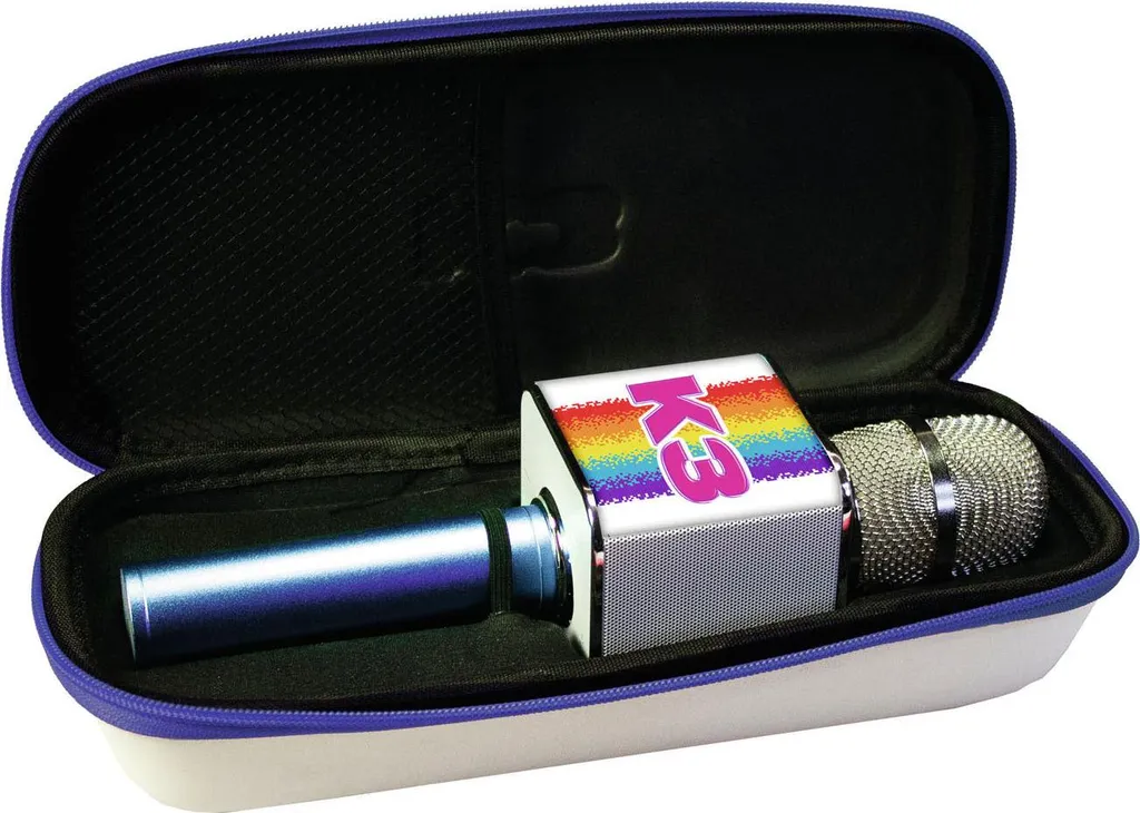 Micro Karaoké K3 avec Haut-Parleur Intégré et Connexion Bluetooth Sans Fil