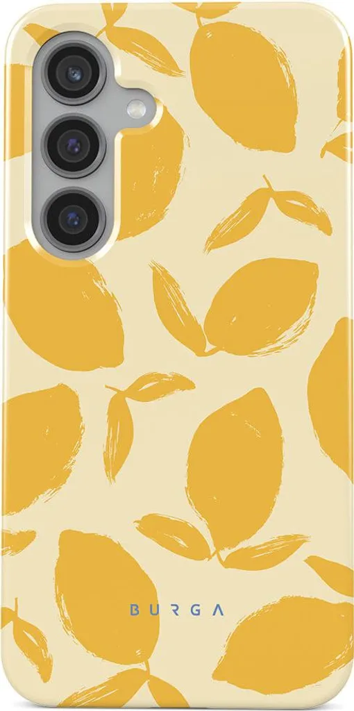 Cover Burga Gialla per Samsung S24 Plus - Design Rand Esclusivo