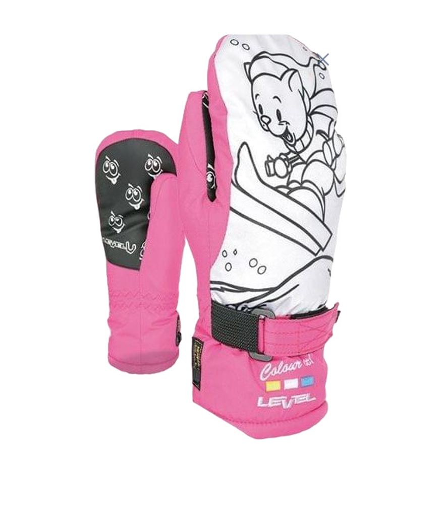 Level Pop-Art Kinder-Skihandschuhe für den Winter 146